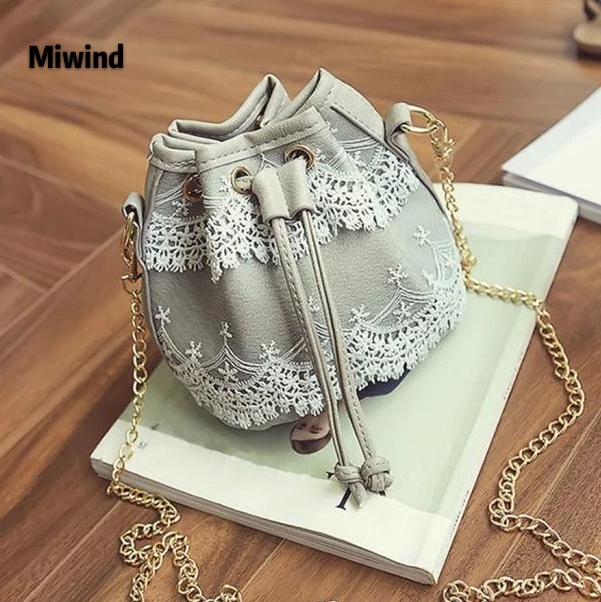 MIWIND New Luxury Handbags Women Bags Designer Messenger Lace PU Leather Handbag Shoulder Satchel CrossBody Bag Bolsas | Багаж и сумки