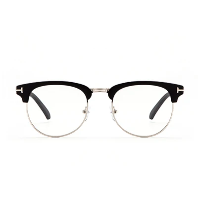 Trioo Полуободковые черный gafas-де-сол женщин Ретро Стильный Очки Рамки Новинка; для женщин тенденции очки Оптические Óculos De Sol