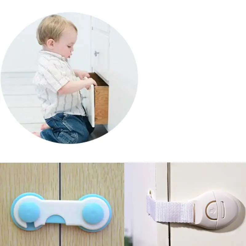 

Cabinet Door Drawers Refrigerator Toilet Safety Plastic/Cloth Lock For Child Kid Baby Safety Best Deal