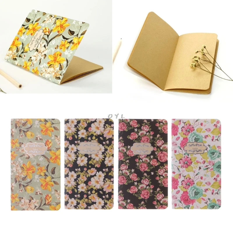 Блокнот с цветами 28 листов планировщик блокнот для зарисовок дневник журнал