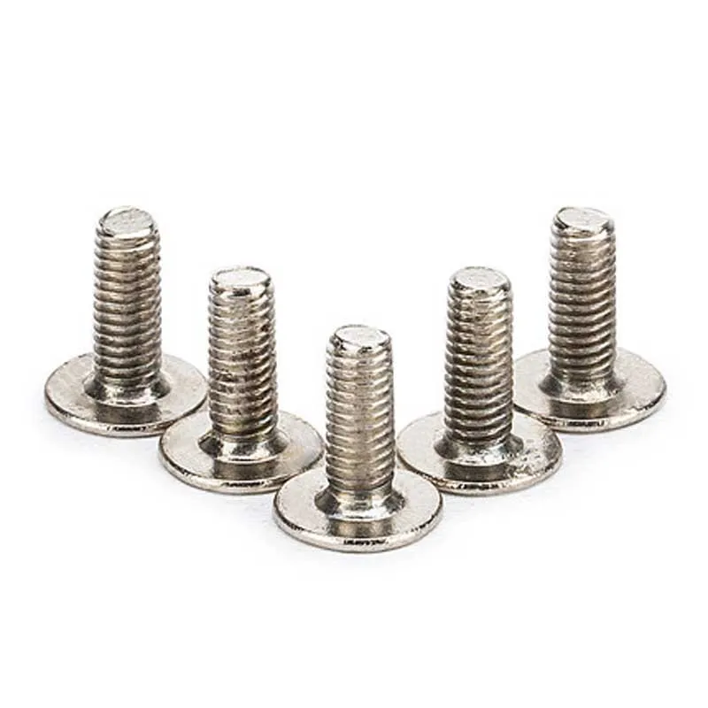 100 шт. M3 углеродистая сталь см тонкий боковой круг большие плоские винты 10 мм