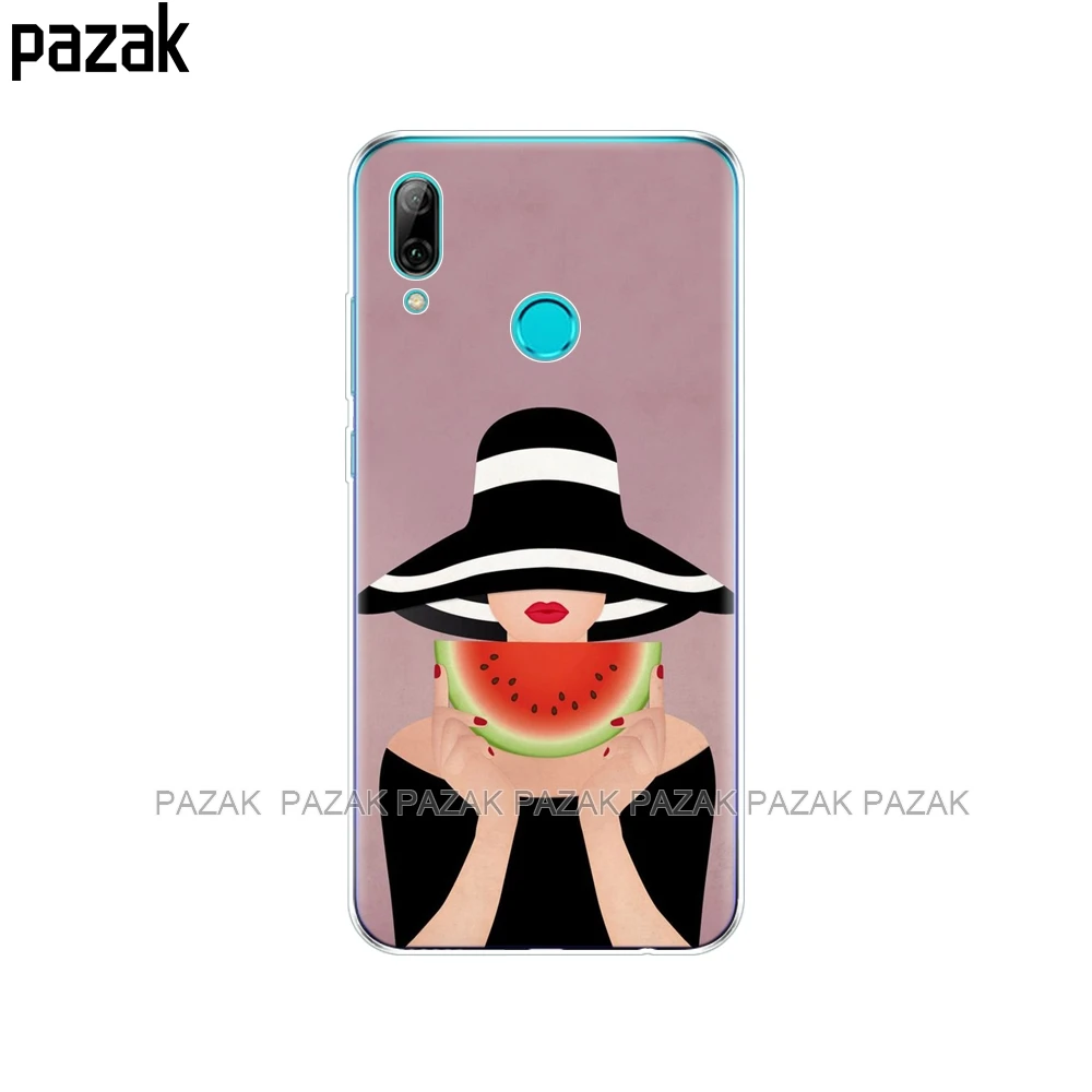 10624 Чехлы для Huawei P Smart, силиконовая Мягкая задняя крышка из ТПУ, чехол для Huawei P smart, чехол POT-LX1 POT-LX3, чехол для телефона - Цвет: 10624