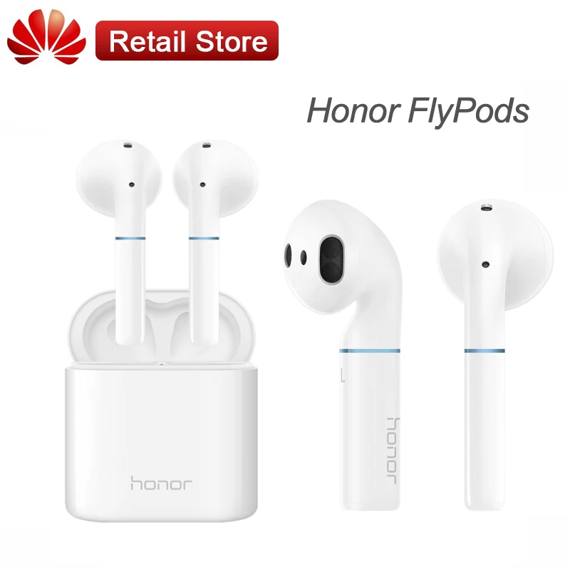 Honor FlyPods Беспроводные наушники с микрофоном вызова шумоподавление Bluetooth 5 0
