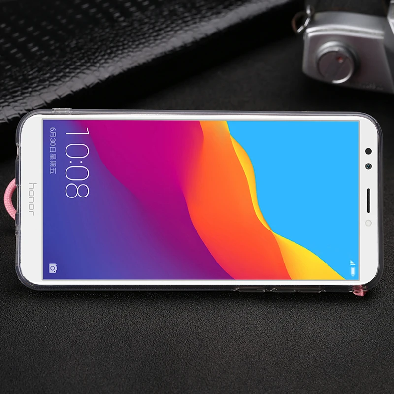 Для huawei Honor 7C случае Роскошные Y7 Prime 2018 противоударный силиконовый чехол для Pro