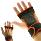Поддержка запястья для WODs, тренировки в тренажерном зале, подъема веса и фитнеса-силиконовая подкладка, без мозолей-костюмы для мужчин и женщин, перчатки для подъема веса