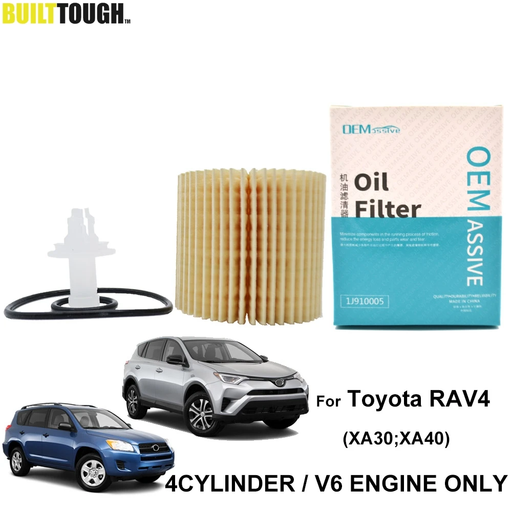 Масляный фильтр 04152 YZZA1 для Toyota RAV4 XA30 2007 2008 2009 2010 2011 2012 5 л V6 3456CC защитные аксессуары