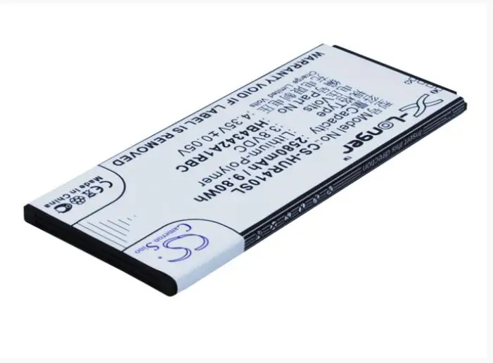 Аккумулятор Cameron Sino 2580 мАч для HUAWEI Ascend Y5 2 Y5II 3G 4G Y6 Y625 U21 U51 с двумя sim