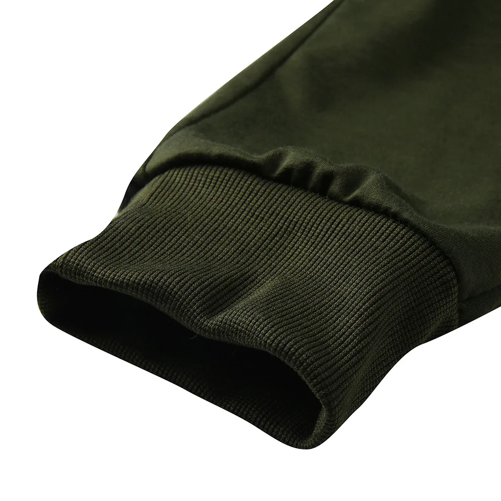 New Fashion Men's Slim Pure Color Casual Sports Woven Pocket Feet Pants pantalones hombre streetwear joggers sweatpants