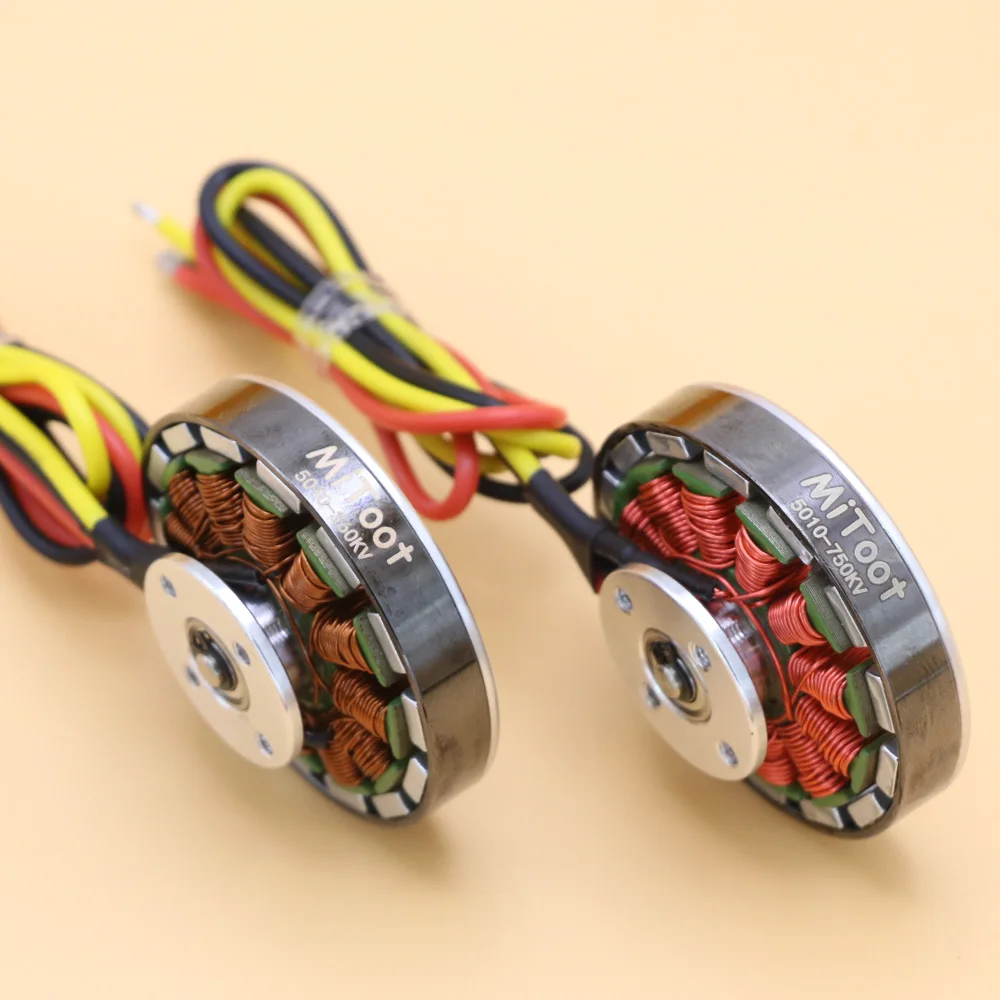 6 шт./лот Mitoot 5010 360KV/750kv высокий крутящий момент бесщеточный двигатель для ZD550 ZD850 850
