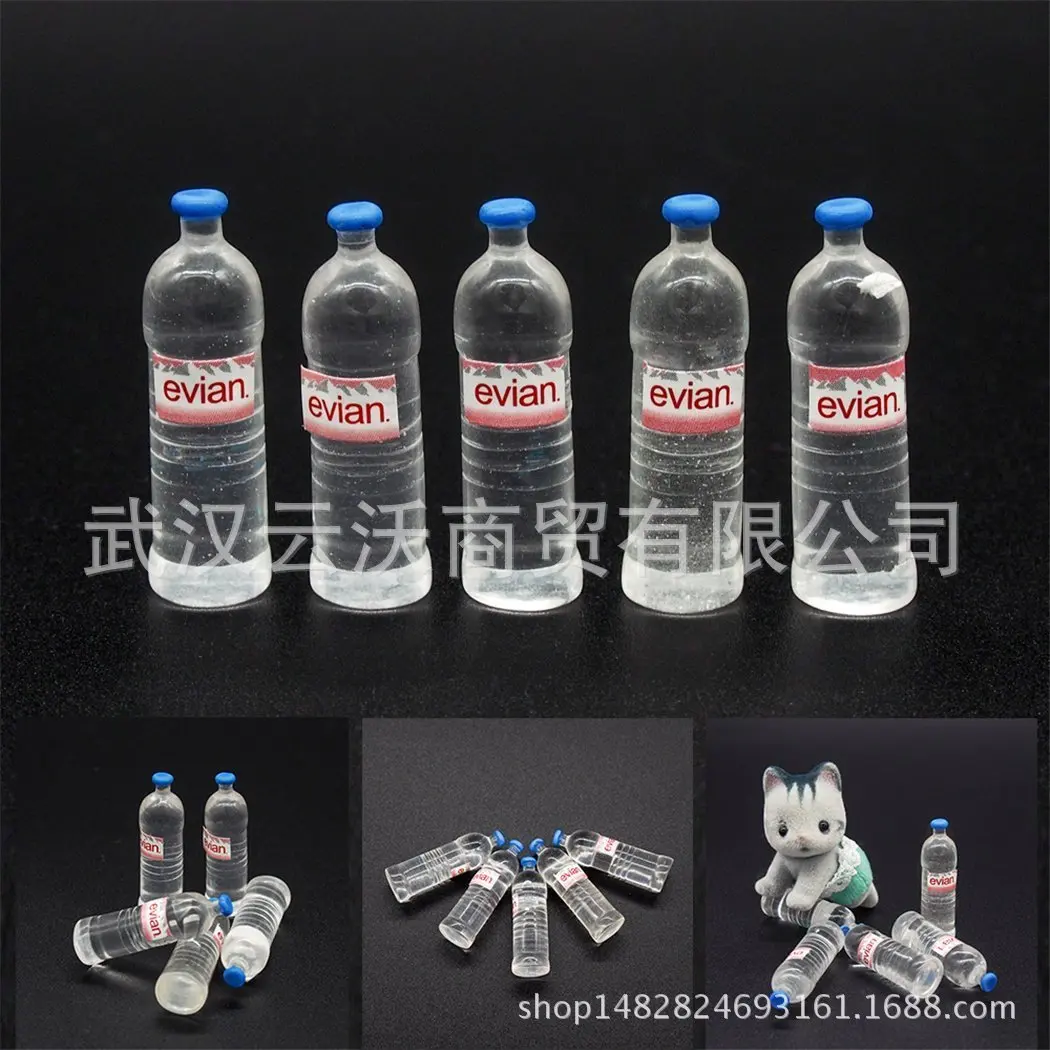 Мини игрушки бутылка для воды еда игровой домик мини кукольный минеральная вода