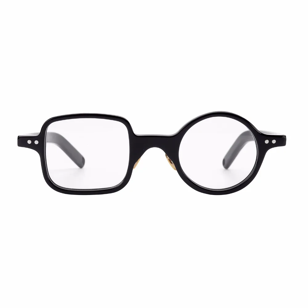 

Vintage Quality Acetate eyeglasses Iron man same style square/round frame HP201 eyewear women men original box case prescription