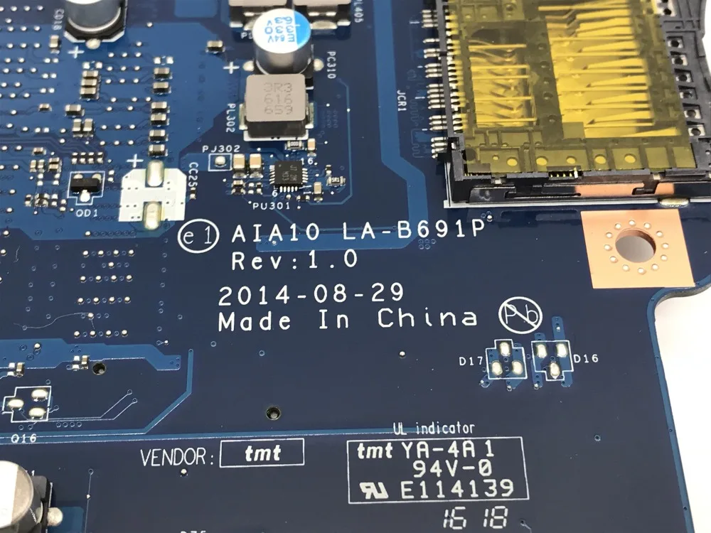 FRU: 5B20K70169 материнская плата подходит для lenovo C20-30 C2030 материнская плата для ноутбука с SR24B 3825U AIA10 LA-B691P протестирована