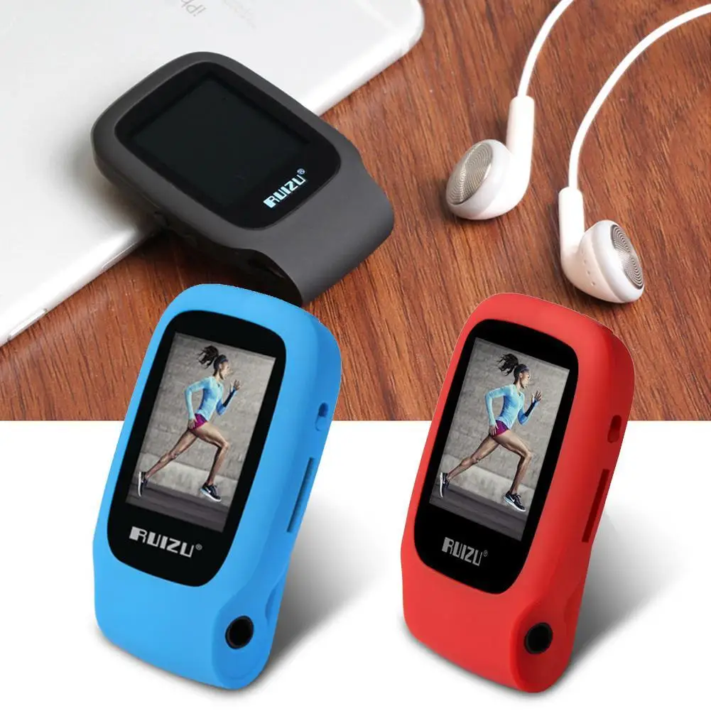 Ruizu X09 спорт Hifi аудио мини Mp3 плеер Музыка Mp 3 с радио цифровой экран Fm Flac Usb 8 Гб ЖК