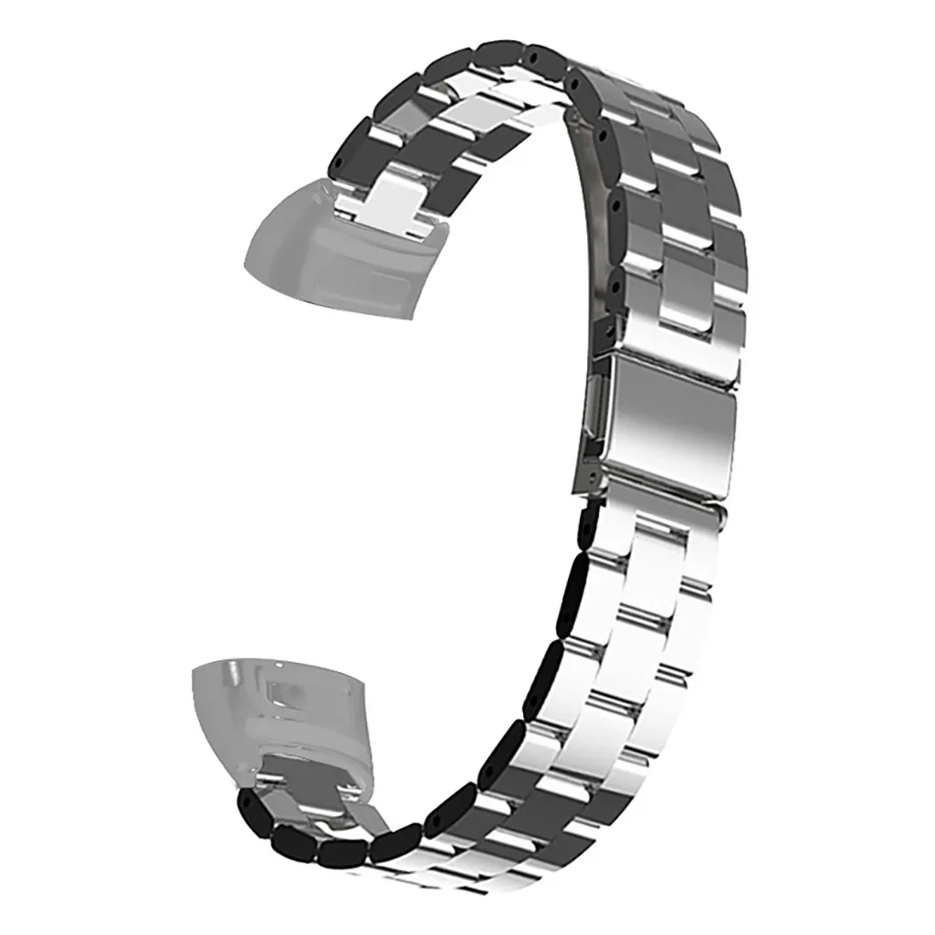 Ouhaobin ремешок из нержавеющей стали для huawei Band 3/3 Pro металлический ремешок для часов быстросъемный сменный Браслет 607#2