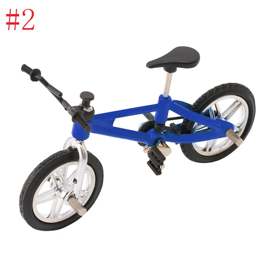Пальчиковая модель велосипеда из сплава Мини горный велосипед BMX фиксированный