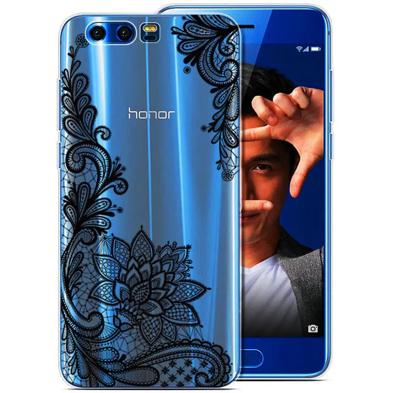 01 Прозрачный чехол Arvin для huawei Honor 9, силиконовый чехол для Honor 7A 7C 7X 8X, чехол из ТПУ с рисунком для Honor 10 9 lite V9 V10 Play Fundas - Цвет: 01