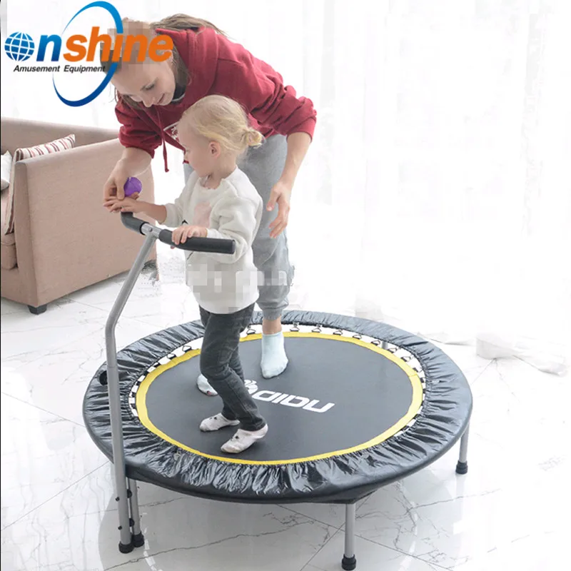 40 дюймов детский батут Популярный Домашний крытый Круглый Прыжки мини с домом