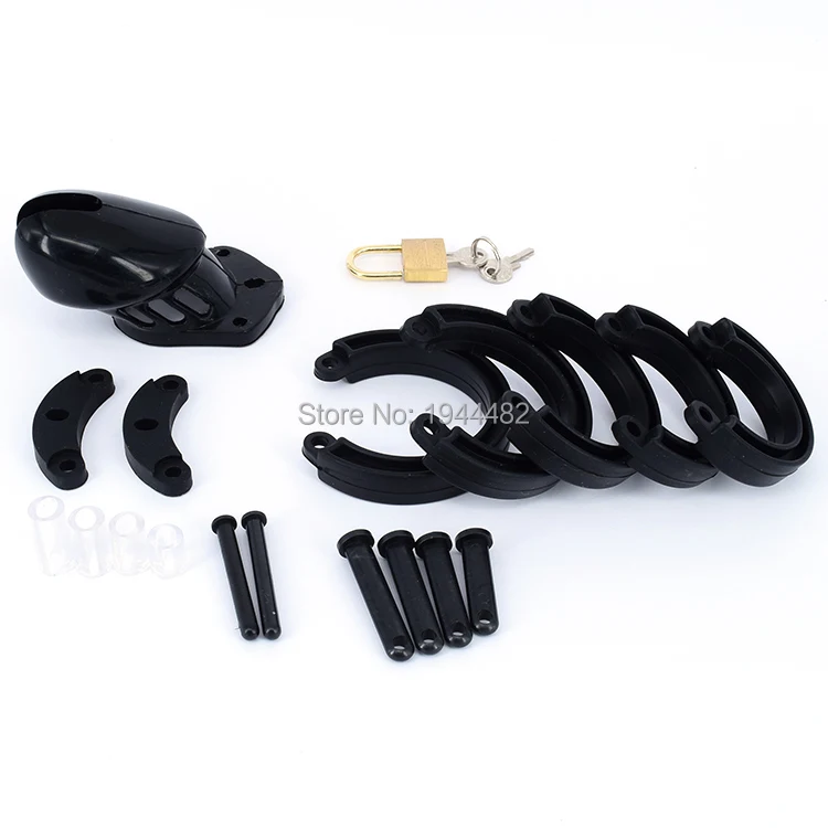 Секс игрушки черный мягкий силиконовый Мужской Пояс верности CB6000S член