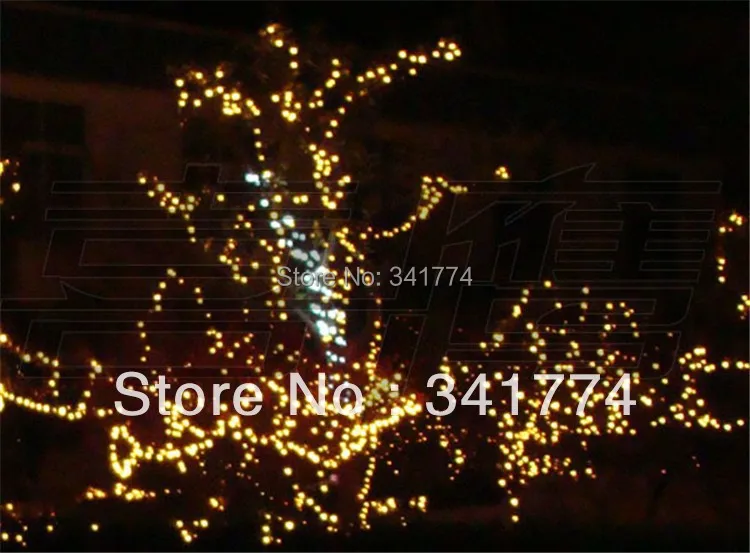 20 м 160 RGB Гирлянды светодиодные огни новогоднее Рождественское дерево Шторы