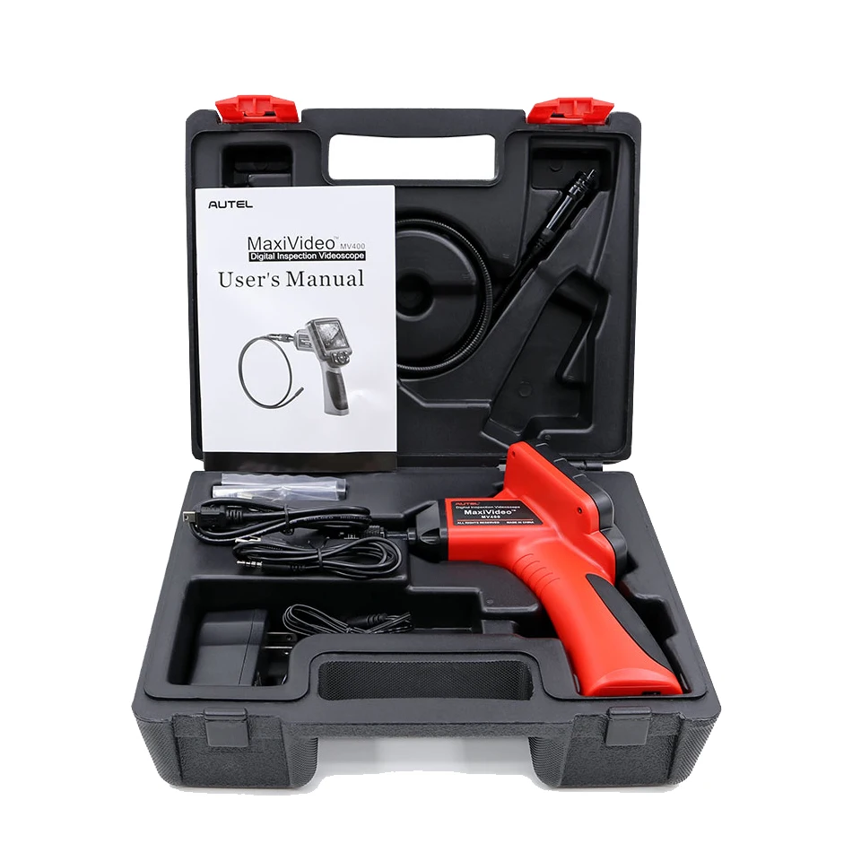 [Autel Дистрибьютор] Autel MV400 MaxiVideo MV400 цифровой Videoscope 8.5 мм Диаметр Imager Head Inspection Камера DHL