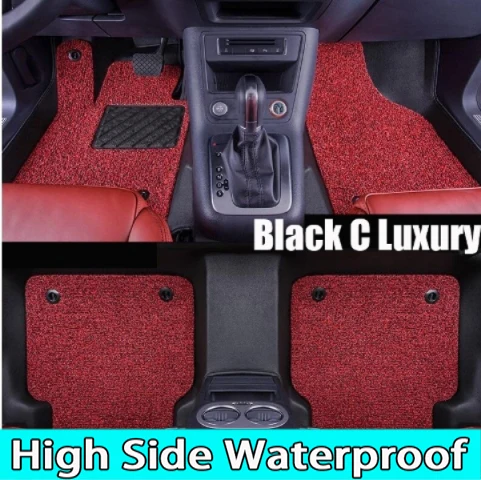 SUNNY FOX car floor mats for Skoda Octavia Superb Fabia Rapid spaceback Waterproof car-styling Anti-slip carpet liners | Автомобили и