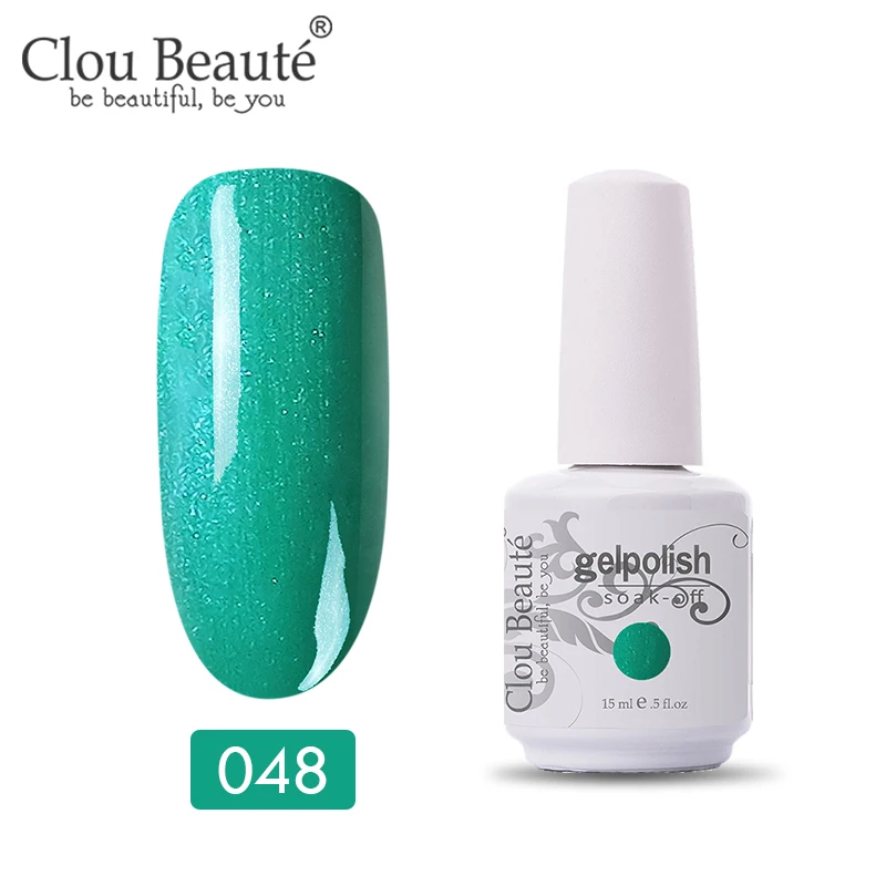 11048 Clou Beaute 47 цветов УФ-гель для ногтей Топ УФ светодиодный гель лак для ногтей Гибридный Полупостоянный Гель-лак для ногтей - Цвет: 11048