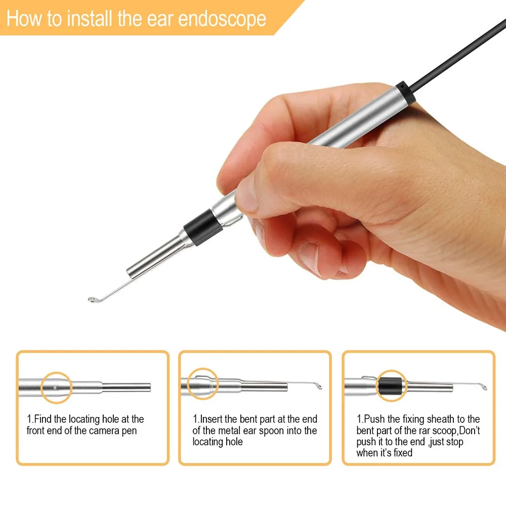 

All New 3IN1 3.9mm Lens 1.5m Wire HD Mini Android USB Endoscope Camera For Healthy Care Ear Cleaning Skin Inspection Baby Camera