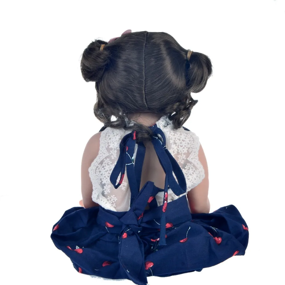 

KEIUMI Baby Reborn Realisting DIY Boneca 22 Inch 55 CM Full Silicone Reborn Baby Dolls Kids Playmate Doll Toddler Surprise Gift