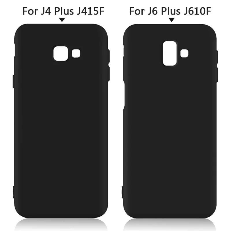 Однотонная одежда Желейный чехол для samsung A7 A6 A8 плюс матовый мягкий чехол из ТПУ с узором для J2 J4 J6 плюс A3 A5 A7 J3 J5 чехол s