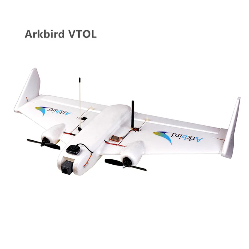 Вертикальный взлет и посадка самолета Arkbird VTOL совместимый с двигателем