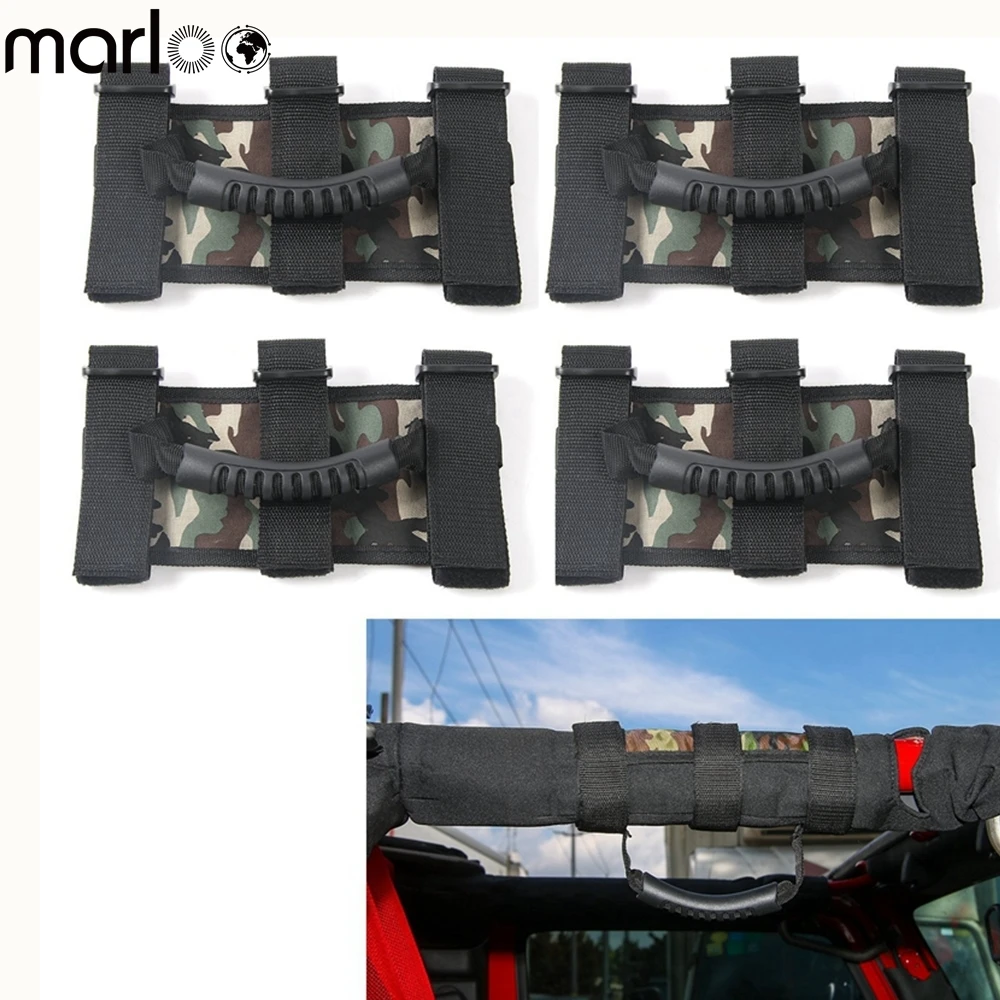 

Рулонные ручки захвата для jeep Wrangler аксессуары JK JKU CJ CJ5 CJ7 YJ TJ Sport X Sahara Unlimited Rubicon