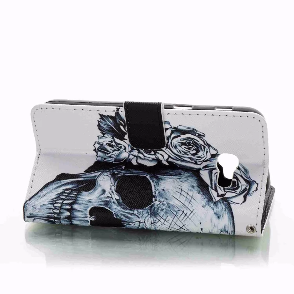 Newest Colorful Magnetic Leather Flip Wallet Cover Case For Samsung Galaxy A5 A3 J7 J5 2017 / J3 Prime mobile phone bags | Мобильные