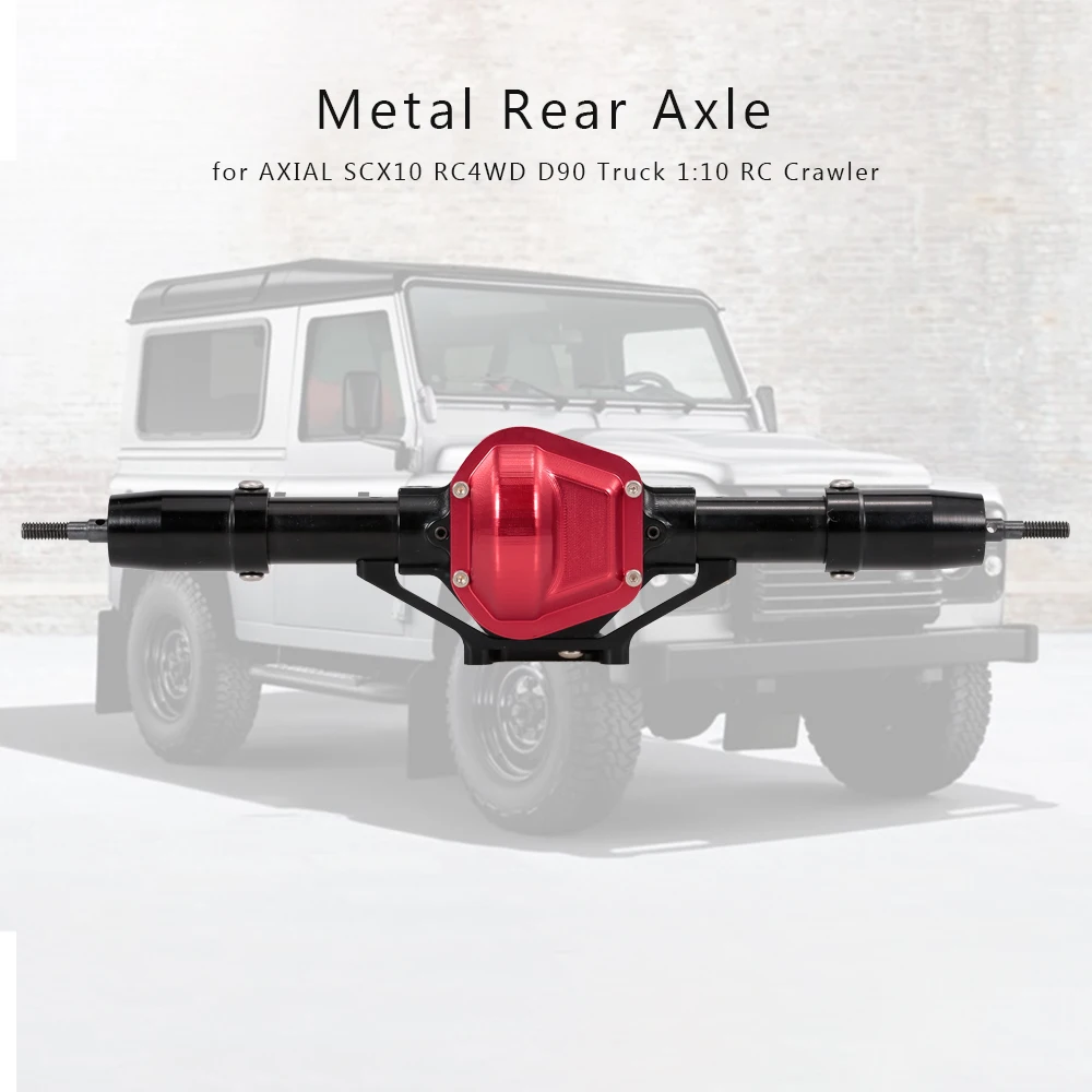 RC Car Parts 1/10 Crawler Metal Front &amp Rear Axle CNC Machined for AXIAL SCX10 RC4WD D90 Truck Toys | Игрушки и хобби