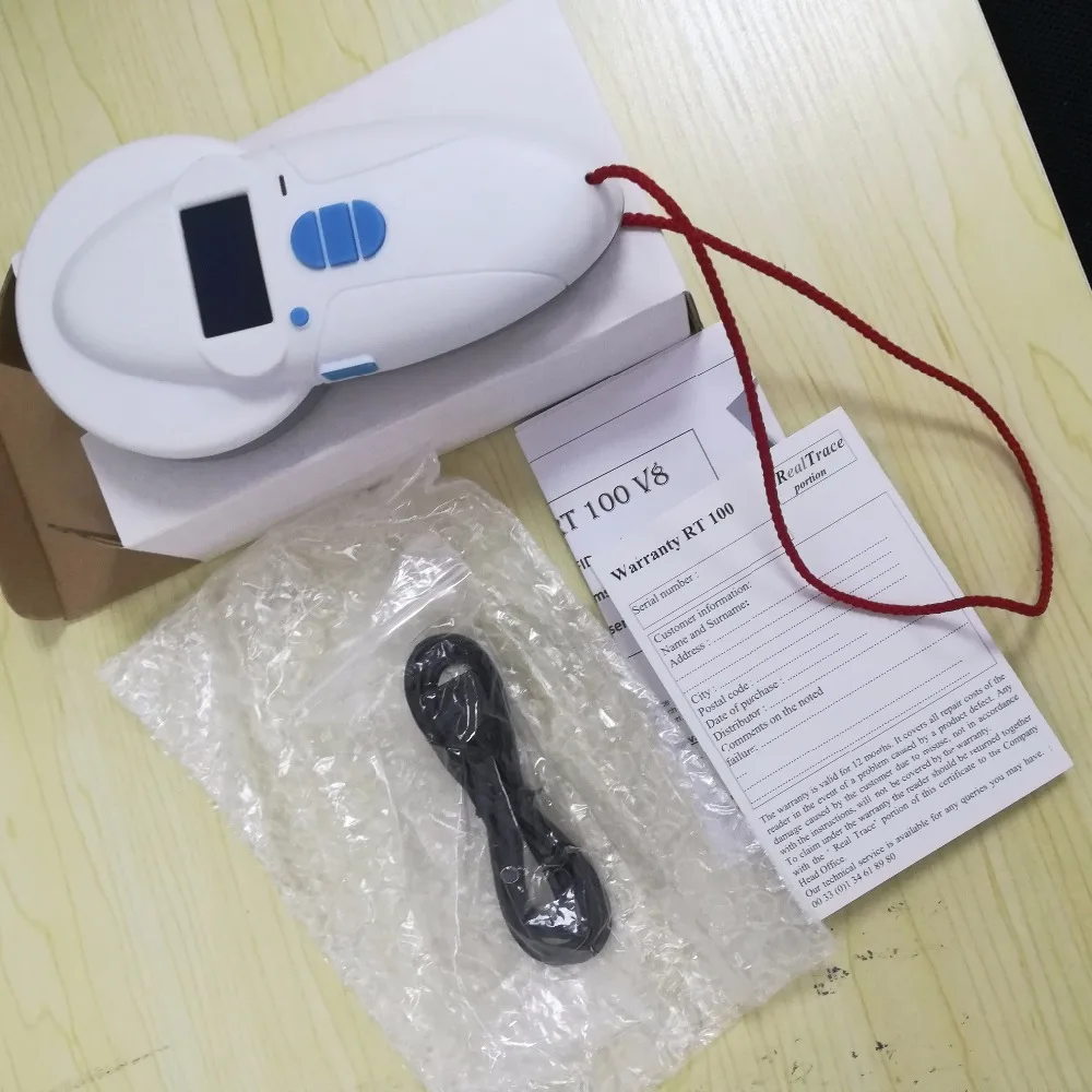 Ручной считыватель животных 134 2 кГц сканер микрочипа для домашних RFID стандарт ISO