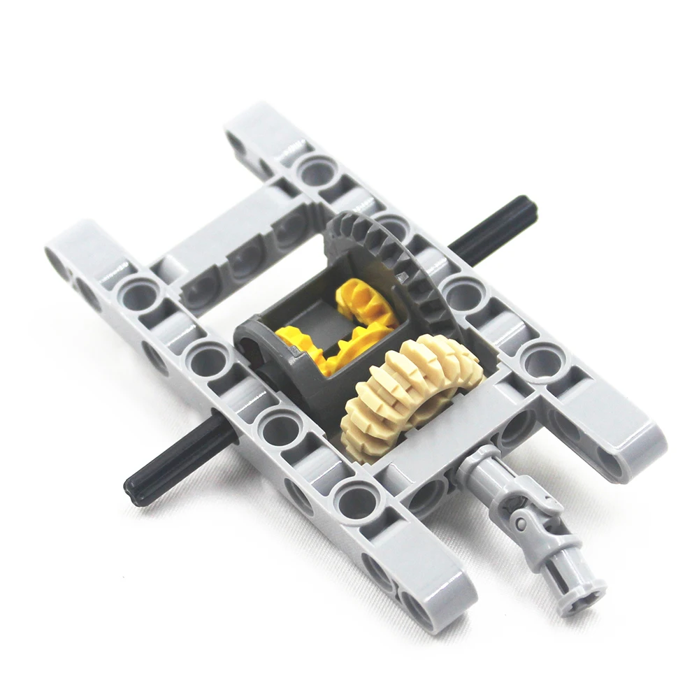 Механические детали MOC 10 шт. набор механических дифференциальных шестерен с