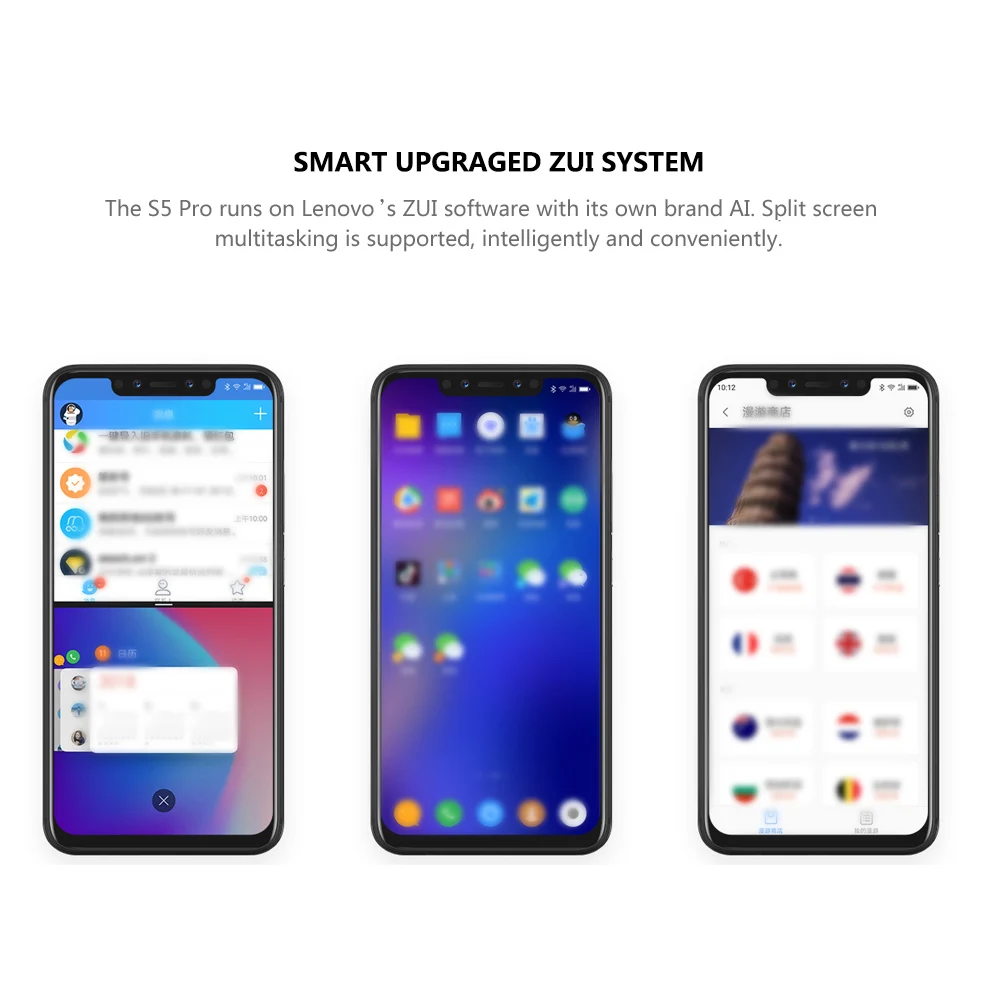 Глобальная версия lenovo S5 Pro 20MP четыре-камеры 6 GB 64 GB мобильного телефона 6,2 дюйма FHD+ 1080 P Snapdragon 636 8-core 3500 mAh 4G смартфон