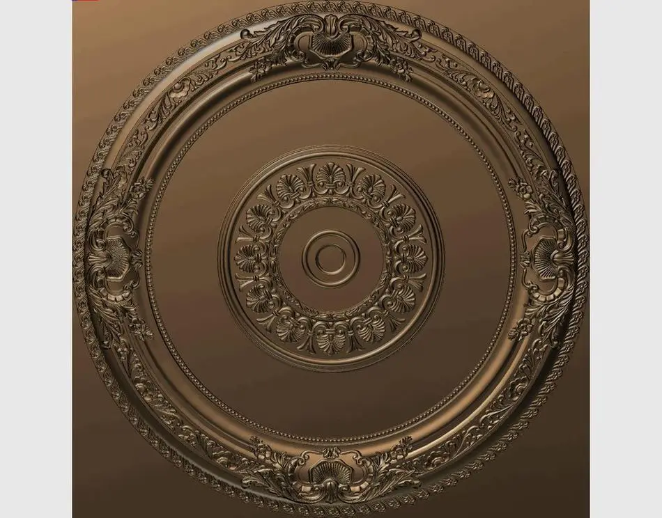 3d модель рельеф для ЧПУ в формате STL rosette_35 | Инструменты