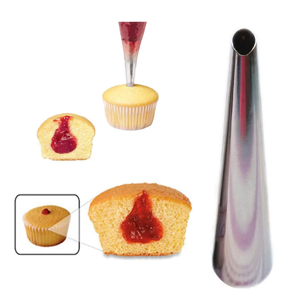 Металлические насадки для сливок из нержавеющей стали 1 шт.|nozzle holder|nozzle covernozzle cleaner