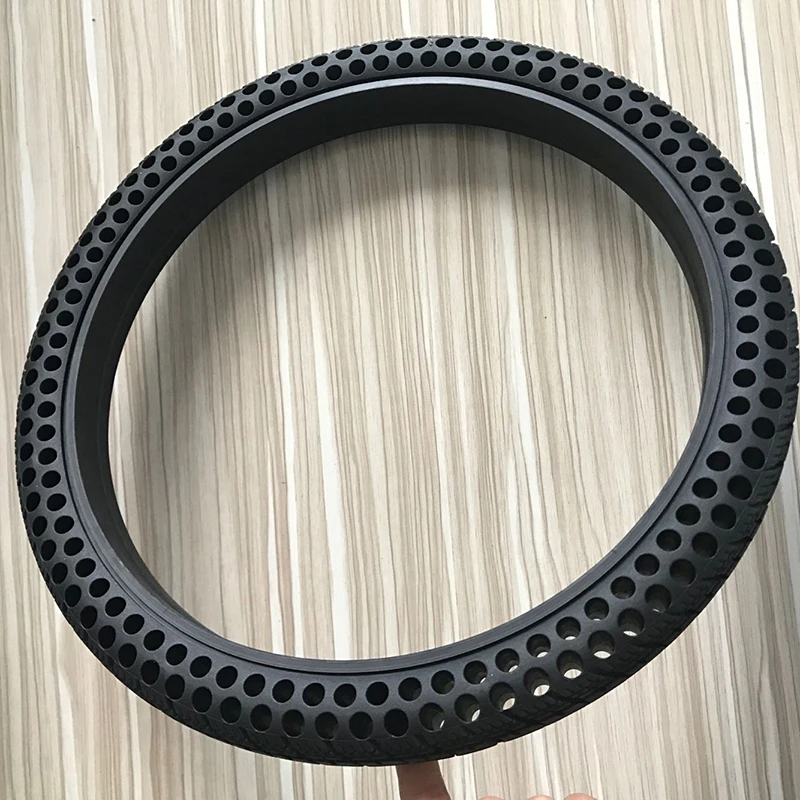 Твердые шины для Xiaomi Mijia Qicycle EF1 велосипед электрический велосипед полые непневматические шины амортизатор противоскользящие прочные шины