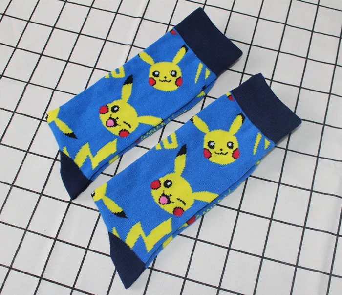 Новая мода шар с покемоном унисекс женские хлопчатобумажные носки мужские