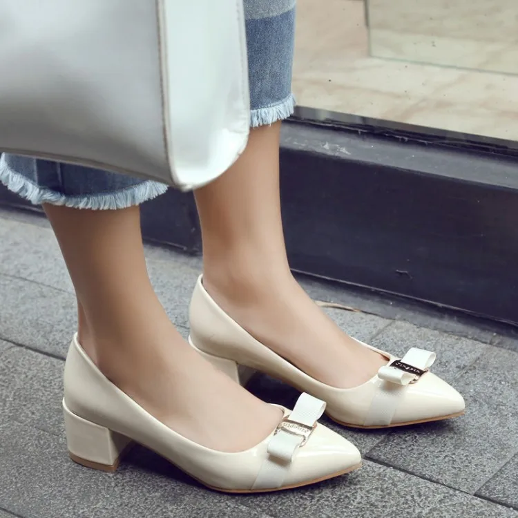 Женские туфли на высоком каблуке лодочки с острым носком больших размеров 11 12 13 14