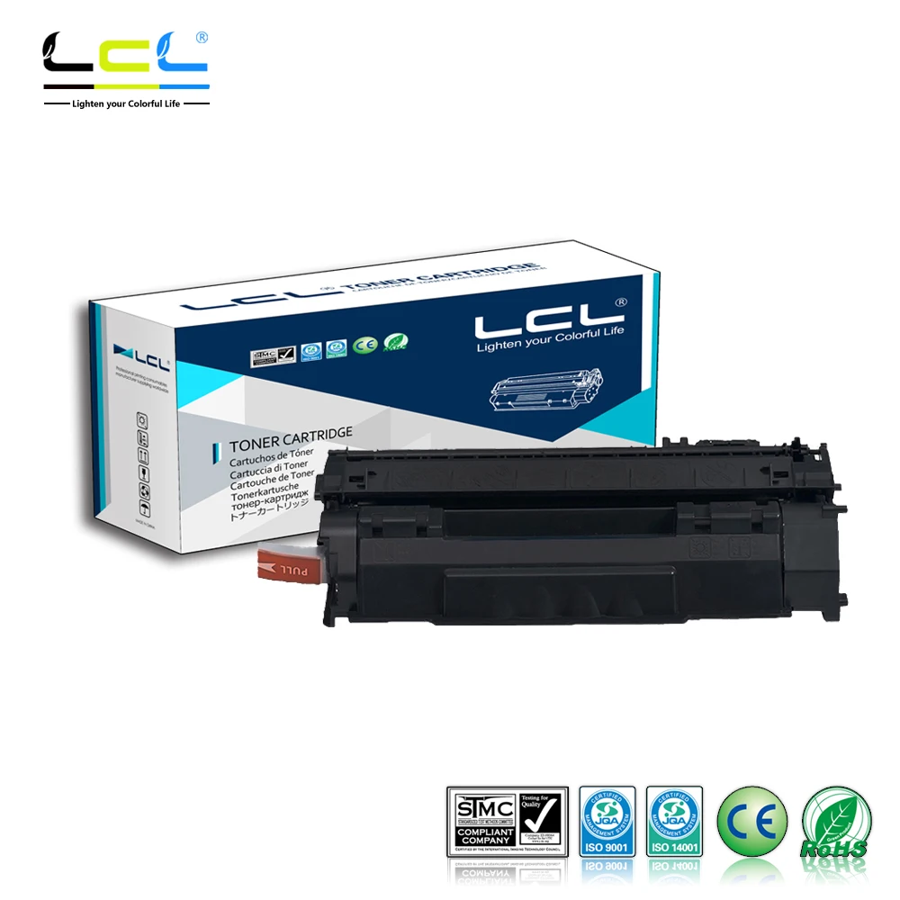 Тонер картридж LCL 49A 49X Q5949A Q5949X 6000 страниц (1 упаковка черный) совместимый с HP LaserJet