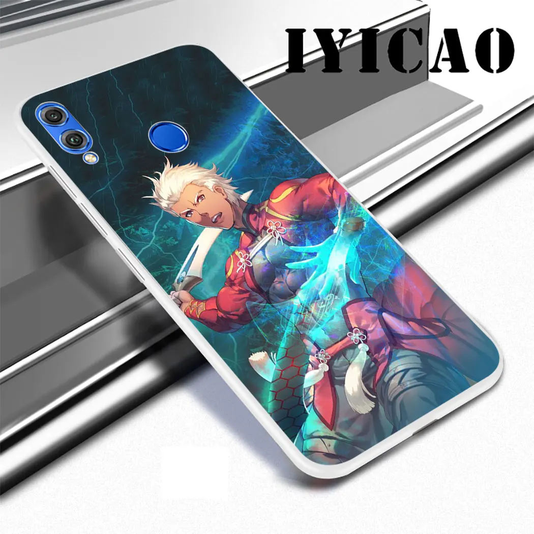 Жесткий чехол IYICAO Archer Fate stay Night для Huawei Honor 6A 6C 7A 7C 7X 8 8X 9 10 20 9X Lite Pro Play Note View