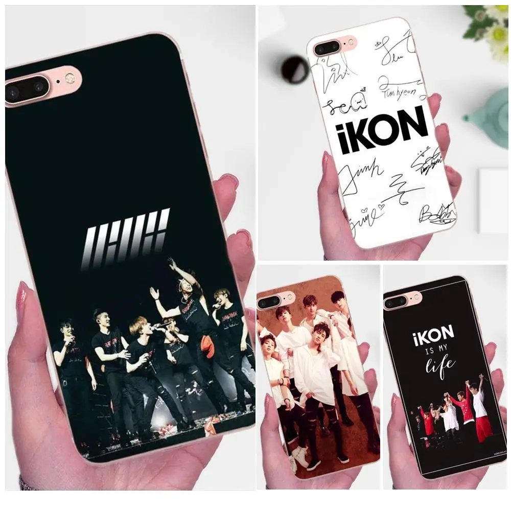 Ikon Kpop цветные стильные чехлы из ТПУ для Xiaomi Redmi Note 2 3 3S 4 4A 4X 5 5A 6 6A Pro Plus|Бамперы| |