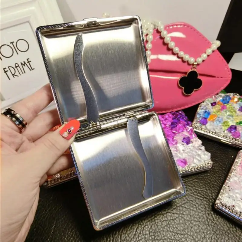 

2016 New Product Cigarette Box Leather Material Cigarette Box 20pcs Gifts For Friends