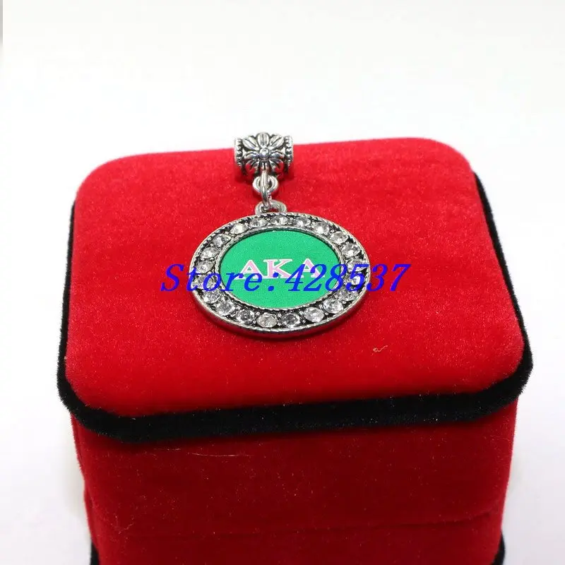 Бесплатная доставка греческое браство символ зеленый розовый Alpha Kapp AKA бумажный