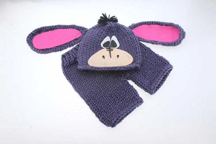 Новинка 2017 г. вязаная крючком фотография для новорожденных реквизит фотосессии