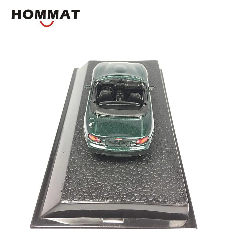 HOMMAT 1:43 Mazda MX-5, конвертируемая спортивная модель автомобиля, литая модель игрушечного автомобиля, Коллекционная модель автомобиля, Подарочные игрушки для мальчика