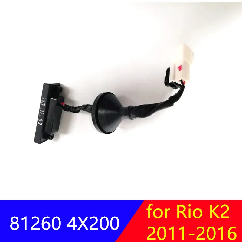 81620-4X200 для Kia Rio k2 2011- Подлинная задняя дверь открытая Кнопка крышка багажника внешняя ручка кнопка переключения 812604X200