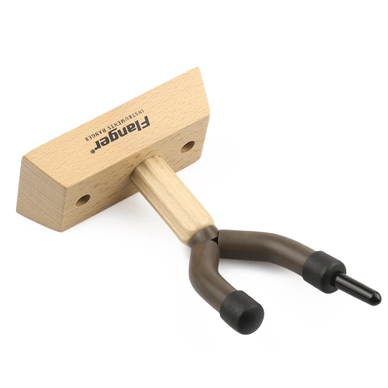 Flanger Violin Wall Hangers Wooden Base Mount Holder for Home Studio | Спорт и развлечения